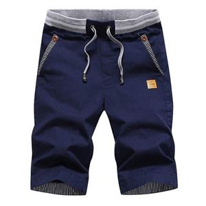 Men's Casual Classic Fit Drawstring Shorts